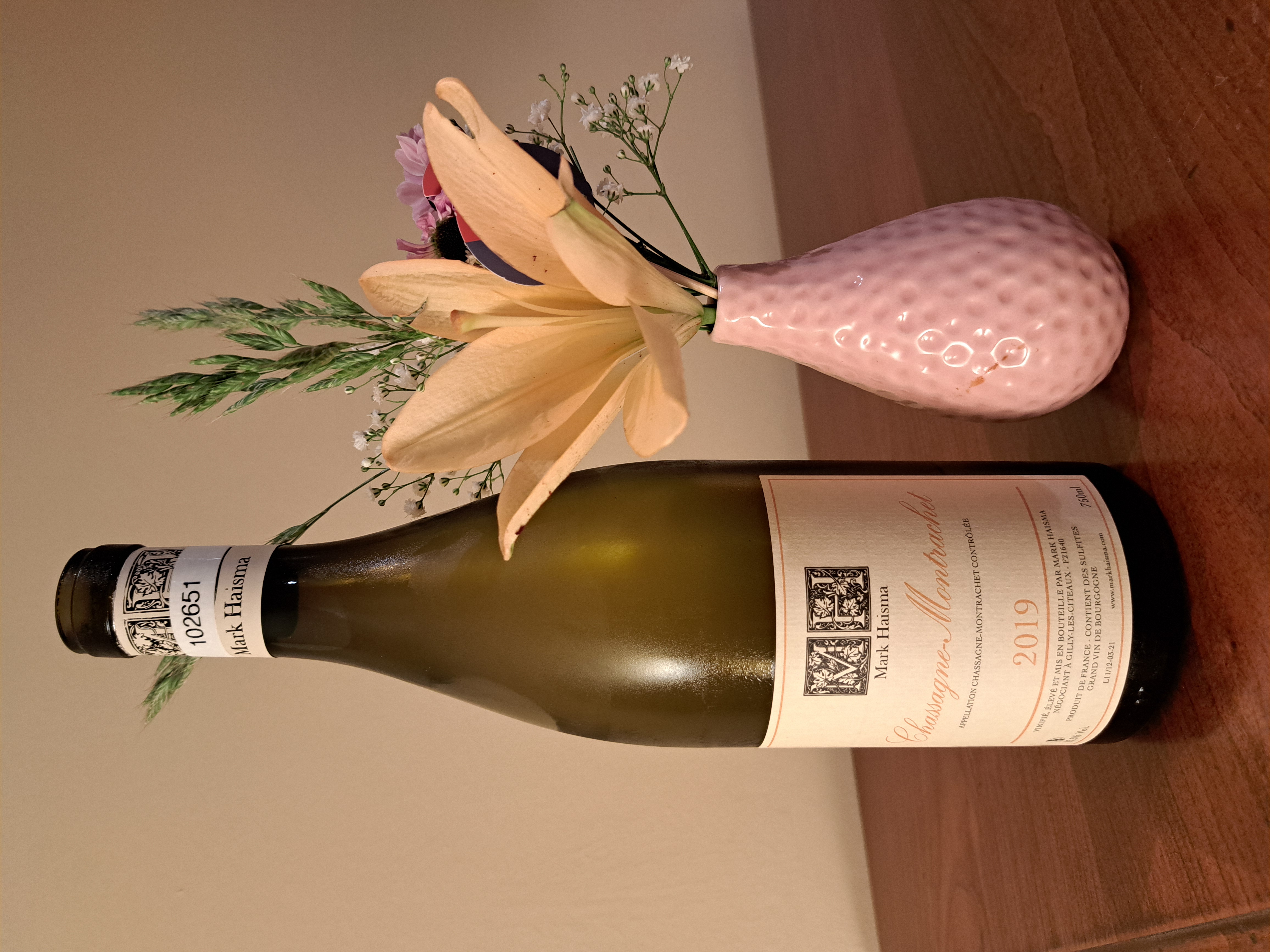 2019 Mark Haisma Chassagne-Montrachet